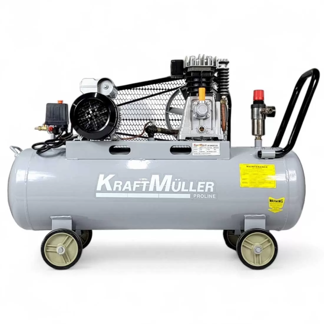 28921 Compresseur 100Litres 3CV KRAFTMULLER - Capacité cuve: 100L – Image 1