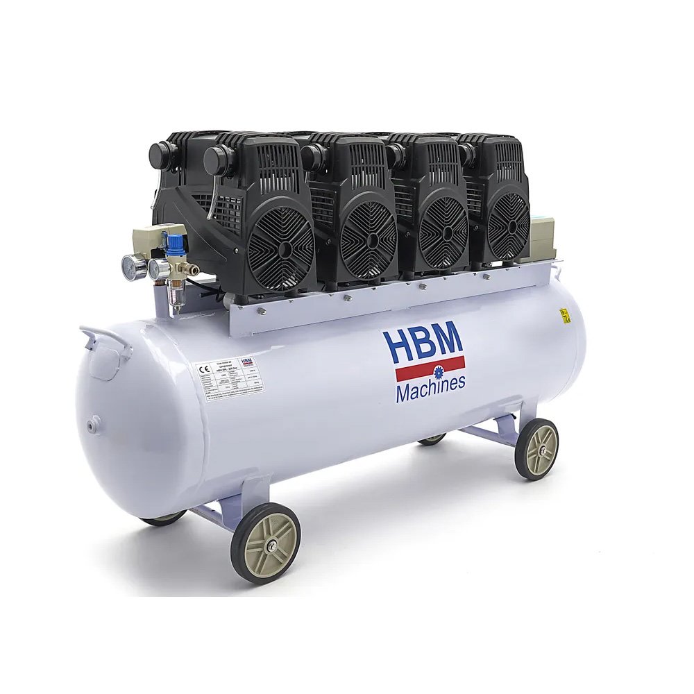 dj-01 HBM 8 HP - 200 litres Compresseur professionnel silencieux SGS – Image 1