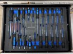 Servante d’atelier 7 tiroirs 6 outillés MunichTools Grey Line – Armoire latérale – Image 7