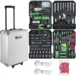 Caisse à outils 899 pièces avec Poignée pliante et télescopique – Image 10