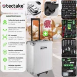 Caisse à outils 899 pièces avec Poignée pliante et télescopique – Image 2
