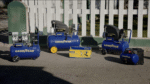 Compresseur d’Air GOODYEAR 100 L – 3 CV, 10 Bar, 412 L/min – Lubrification à l’huile, Transmission directe – Image 4